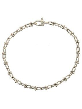 Tiffany & Co HardWear Microlink Chain Bracelet Silver